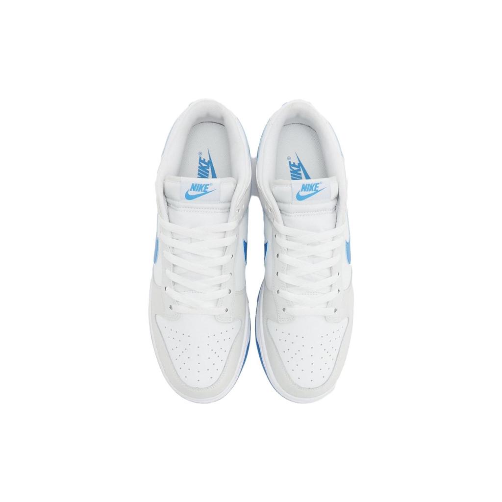 Nike Dunk Low Photo Синие мужские кроссовки White Summit-White Platinum-Tint DV0831-108