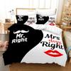 Новый комплект постельного белья King Queen Lovers Single Twin Full Queen King Size Lover с масляной росписью, комплект постельного белья Aldult Kid Bedroom Duvetcover 020