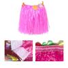 5pc/set Hula Show Hawaii Fancy Dress Costume Set Hawaiian Hula Skirt Grass Skirt  Ladies