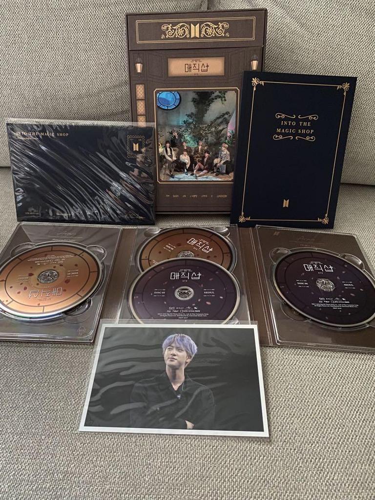 [USED] BTS MAGIC SHOP Jin Busan Seoul Blu-ray Magic Shop