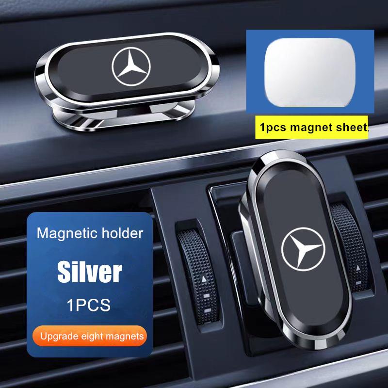 CQK1 Magnetic Car Mobile Phone Holder Support Stand for Mercedes Benz AMG W124 G63 Glk Glb Gls Gle Gla Glc Ml Glc43 G350d Accessories
