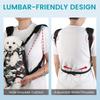Pet Backpack Carrier for Small to Medium Dogs, 7-11 Lbs, Legs Out Design, Adjustable Chest Bag for Travel, Hiking, and Outdoor A