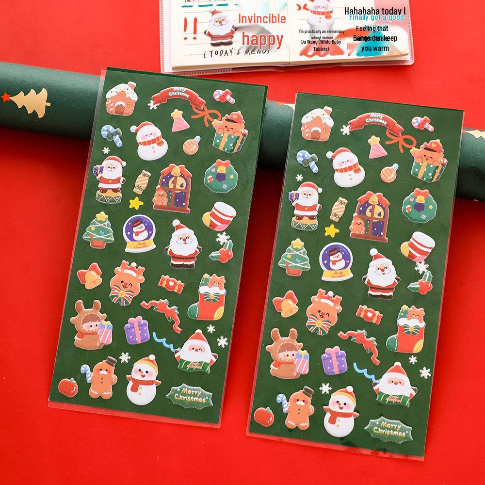 Christmas Stickers: Cute DIY Decoration for Students & Gifts