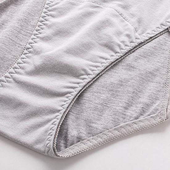 Женские менструальные трусики, кружевные однотонные трусы больших размеров с подтяжкой средней талии, бесшовные эластичные герметичные трусы, женское нижнее белье