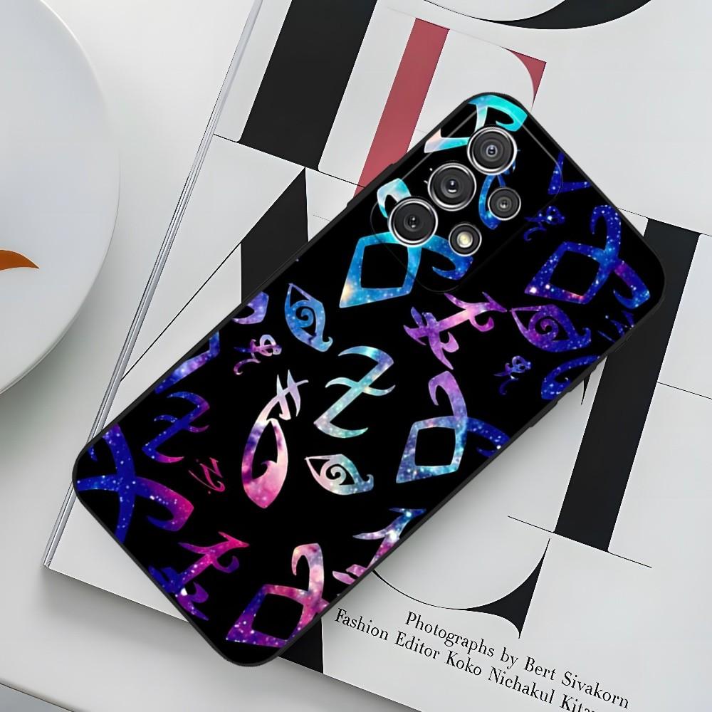 Чехол для телефона Shadowhunters для Sumsung Galaxy S24 S23 S22 S21 S20 A24 A34 N20 M54 A54 A53 Fe Plus Ultra Черный Мягкий чехол