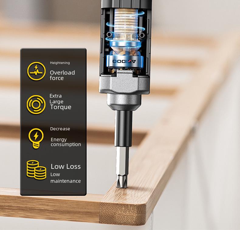 Набор перезаряжаемых многофункциональных немецких электрических отверток для домашнего использования