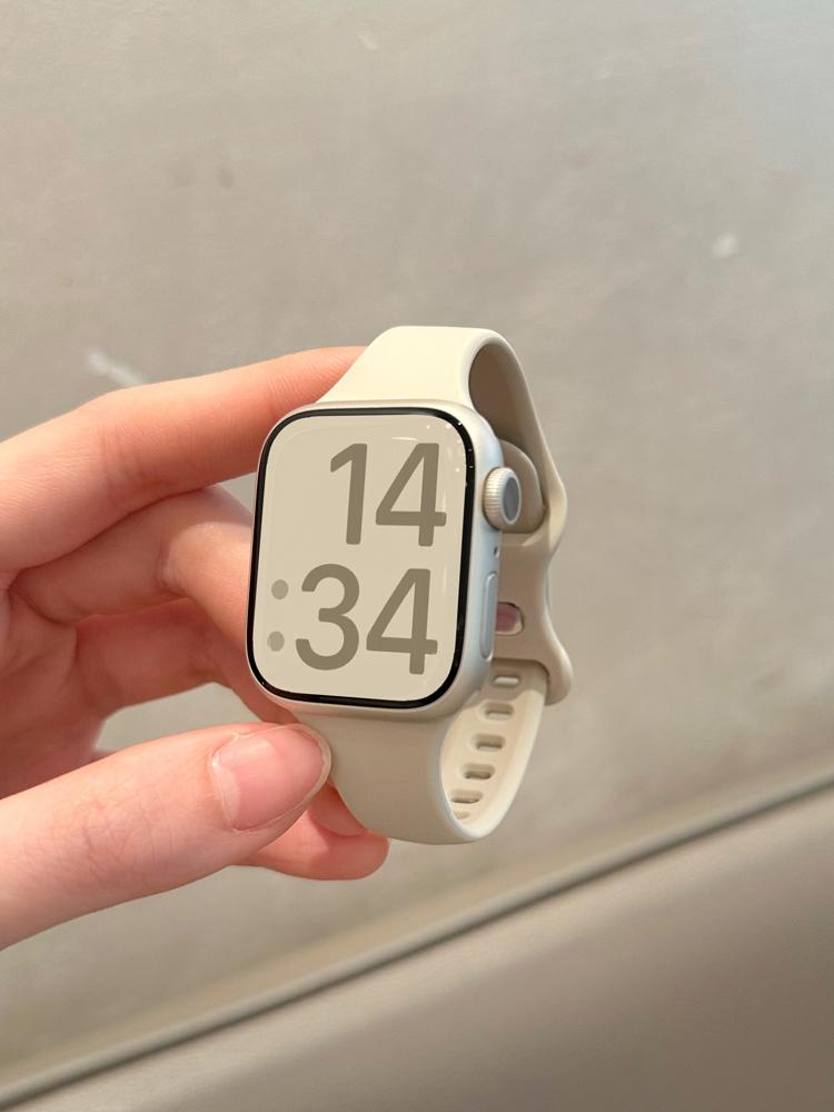 Тонкий силиконовый ремешок для Apple Watch 45 мм 44 мм 40 мм 41 мм 42-38 мм спортивный браслет для iWatch Series 8 7 SE 3 4 5 6 9 10 Ultra 2 49 мм