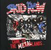 Винтажная футболка Skid Row Kicked Ass And Split Черная Мужская Все Размеры Хлопок ND673 Унисекс Футболка