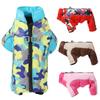 Waterproof Dog Jumpsuit Puppy Jacket For Small Medium Dogs Coat With D-ring Winter Reflective Pet Overalls Camouflage Print Chihuahua Pug Costume