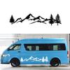 Tree Mountain SUV RV Camper Car-Styling Vehicle Reflective Decals Sticker Decor