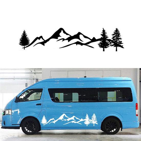 Tree Mountain SUV RV Camper Car-Styling Vehicle Reflective Decals Sticker Decor