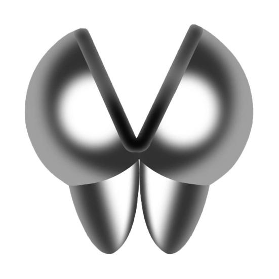 50/100 шт. 0,5-2 г металлическое рыболовное грузило с утконосом, сверхмощное морское, пресноводное, глубокое рыболовное отверстие, вес шарика из бисера, аксессуары для рыбалки на открытом воздухе