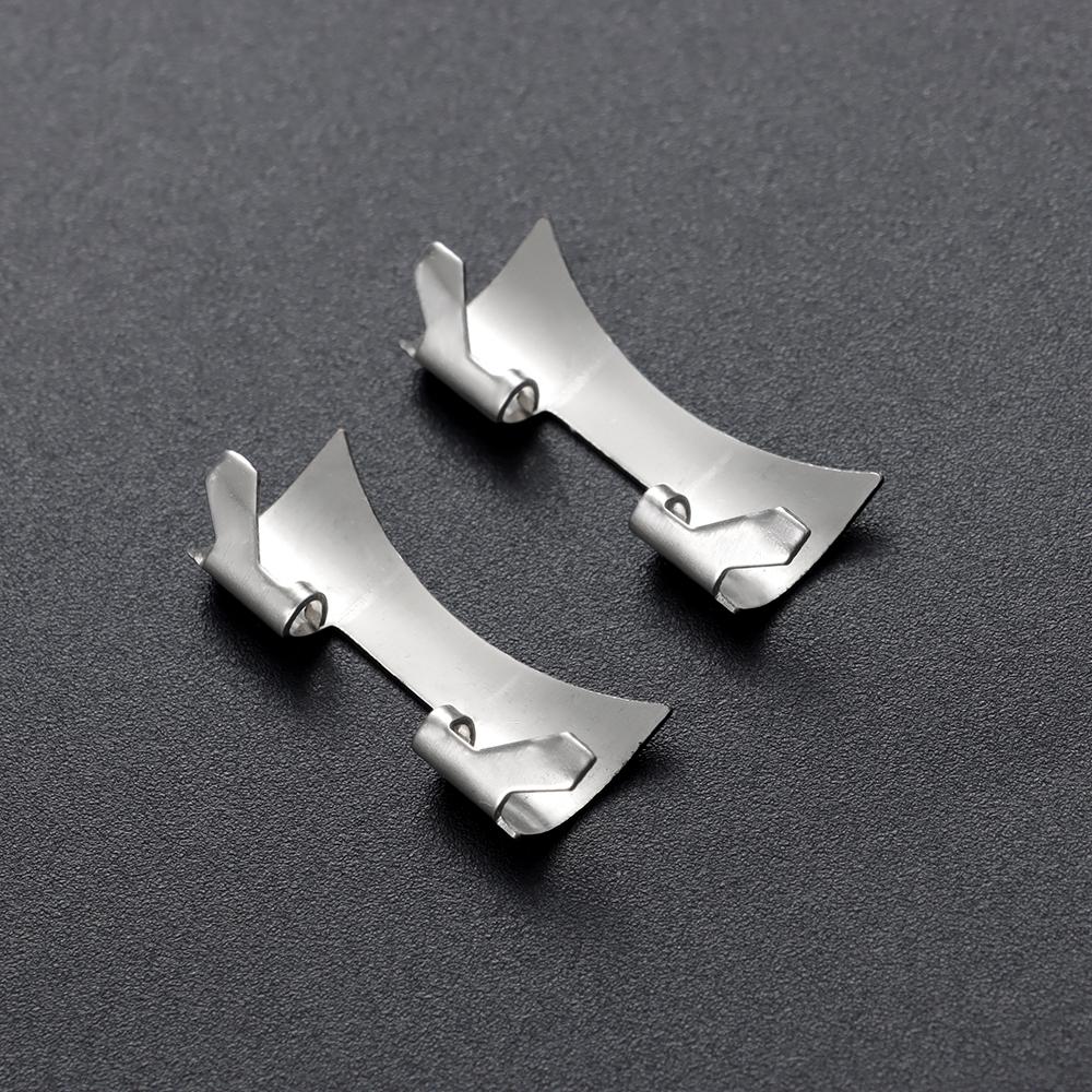 12/14/16/18/19/20/22/24mm for Rolex Stainless Steel Adapter for Seiko Curved End Link Strap Connector Watch Band Accessories