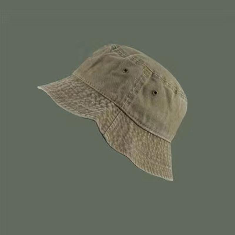 Кепка рыбака из выстиранного денима в стиле ретро в Гонконге, универсальная и солнцезащитная кепка, солнцезащитная кепка для рыбалки, походная кепка