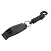 Emergency Whistles High Decibel Safety Whistle with Hook for Outdoor Kayaking Boating Camping HikingBlack