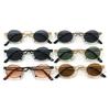 Women's Sunglasses, Small Frame Round Sunglasses, Men's and Women's Punk Sunglasses.