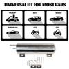 Universal Radiator Coolant Overflow Tank Polished Stainless Steel 2"x13" 3"x10" Puke Tank Can