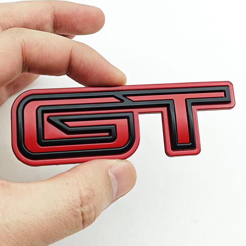 3D Металлический Логотип Стайлинг Автомобиля Значок GT Наклейка Эмблема Наклейки Для Ford Mustang SHELBY GT Авто Аксессуары для Украшения