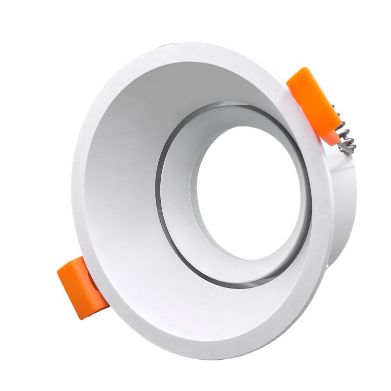 Регулируемый держатель для ламп GU10/MR16 с recessed (встраиваемым) антибликовым абажуром 85 мм