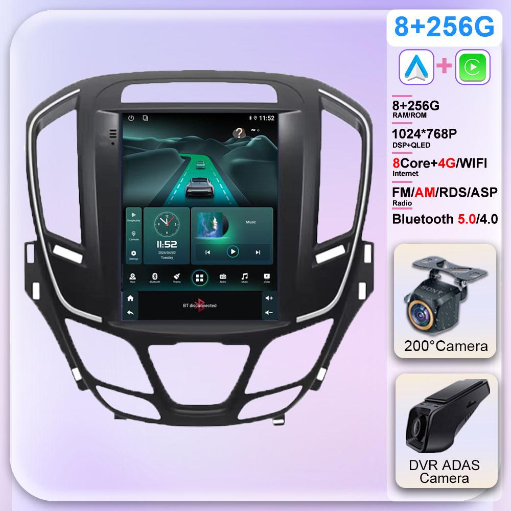 9,7-дюймовый автомобильный Android для Buick Lacrosse Vorstelijke 2014-2018 высокопроизводительный процессор HDR QLED экран авто радио 5G WIFI BT нет 2Din