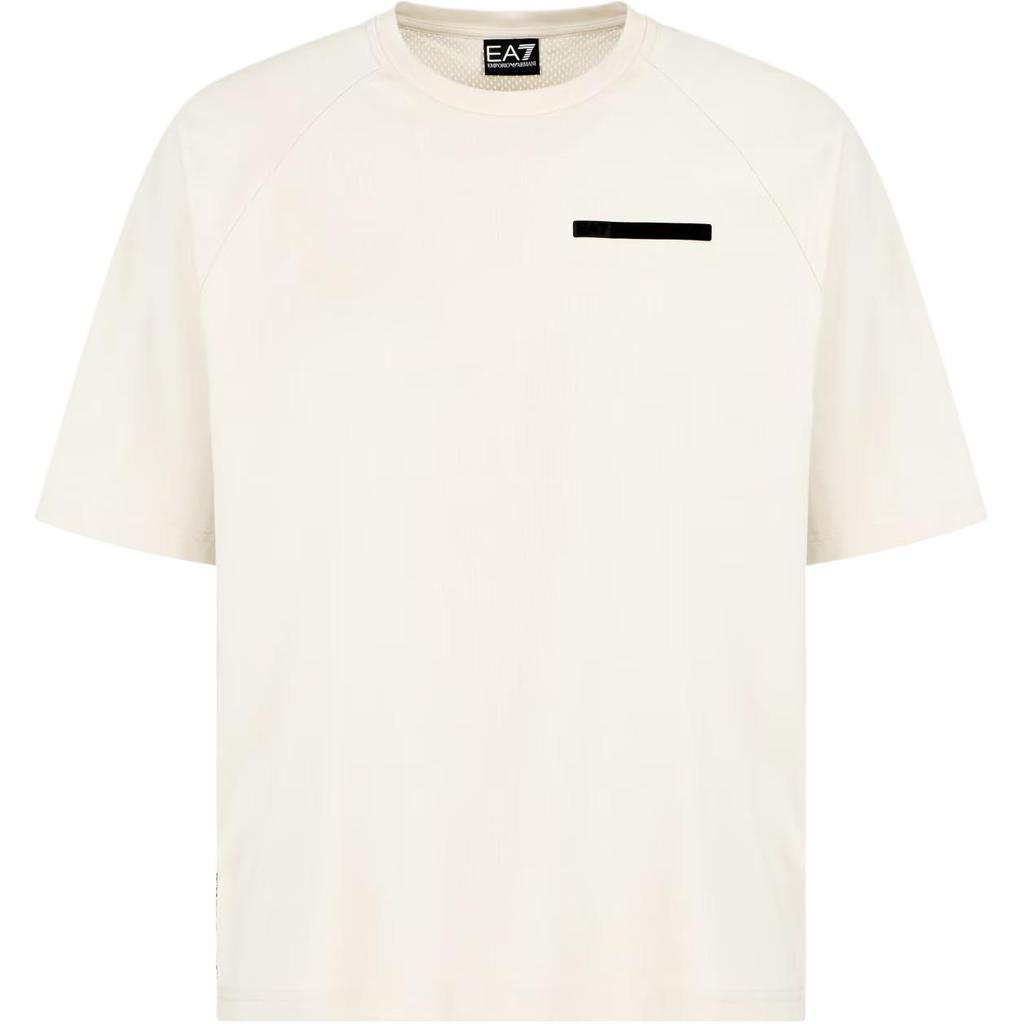 Хлопковая футболка Ea7 EMPORIO ARMANI из джерси 7M000323-AF12874-U1112