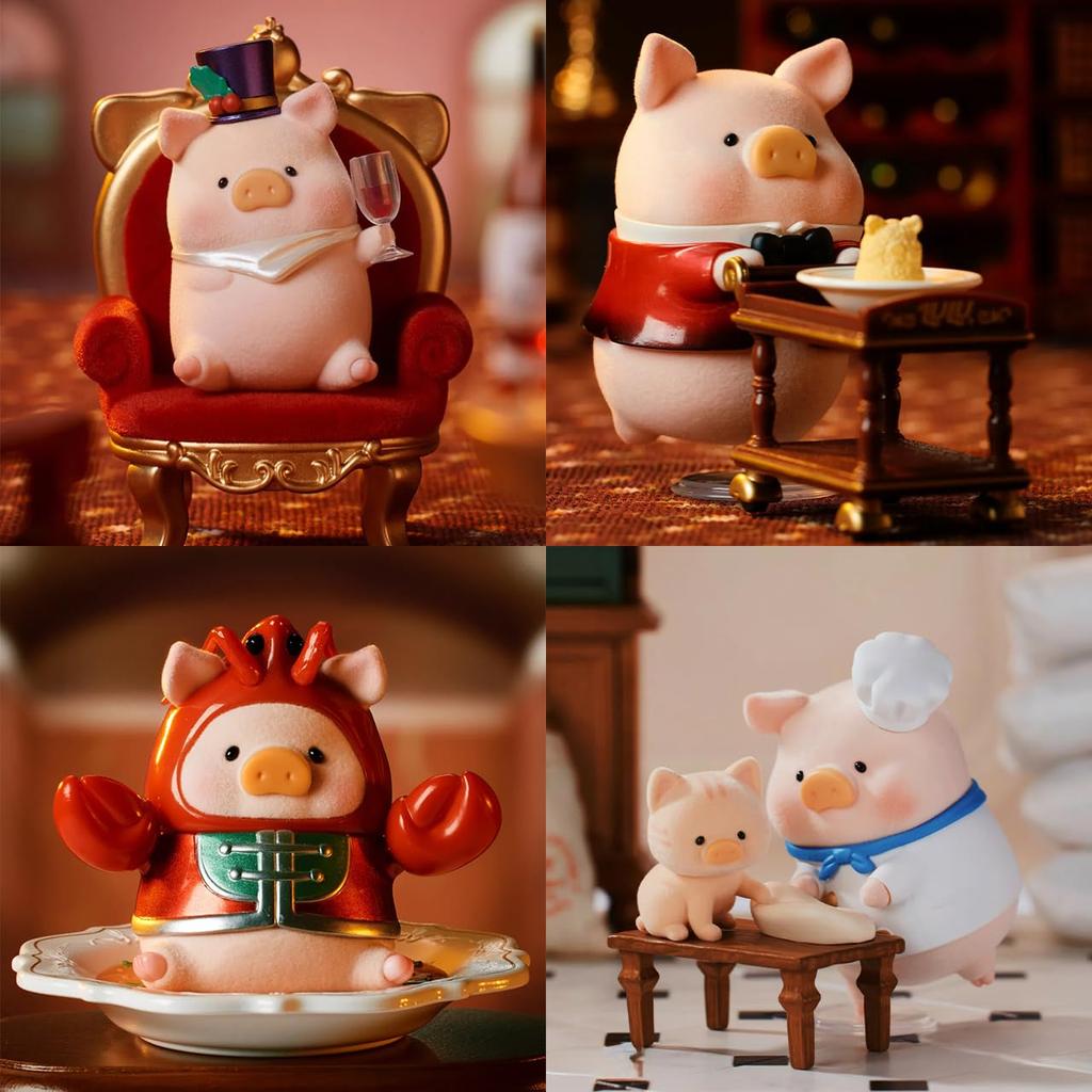 Свинка Лулу Серия 'Pigshiren Restaurant' Blind Box TOYZERO+ (8 шт.)