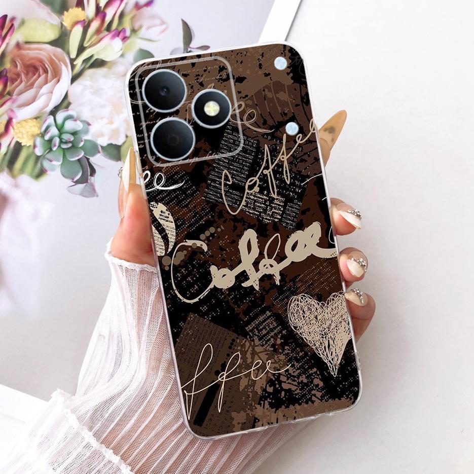 Чехол для Realme Note 80 RMX5388 Крутой Модный Расписной Чехол Мягкий Силиконовый Чехол для Телефона Для Realme Note 80 Note80 4G Задняя Крышка Сумки