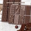 Форма для шоколада Dubai Chocolate Mold Bar Pistachio Chocolate Bar Силиконовая толстая форма для наполнения батончиков, большая форма для конфет для наполнения