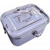 Stainless Steel Rectangular Kimchi Food Storage Container (5L / 186 Oz / 10.6 Inches)