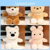 Running Bear Plush Toys Ultra Soft Short Hair Children Room Decor Gifting Doll