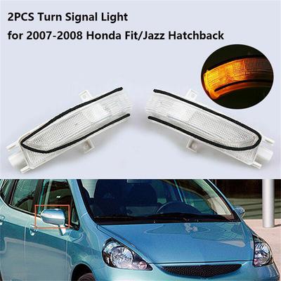 Пара боковых зеркал со светодиодными указателями поворота для HONDA FIT JAZZ 2007 2008