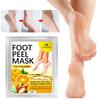 Hydrating Orange Foot Mask with Vitamin C, Exfoliating and Moisturizing, Nourish and Repair Dry Feet