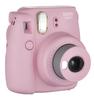 Fujifilm Фотоаппарат Instax Mini8 Plus с объективом и оригинальным ремешком Strawberry INS MINI 8P STRAWBERRY крупным планом