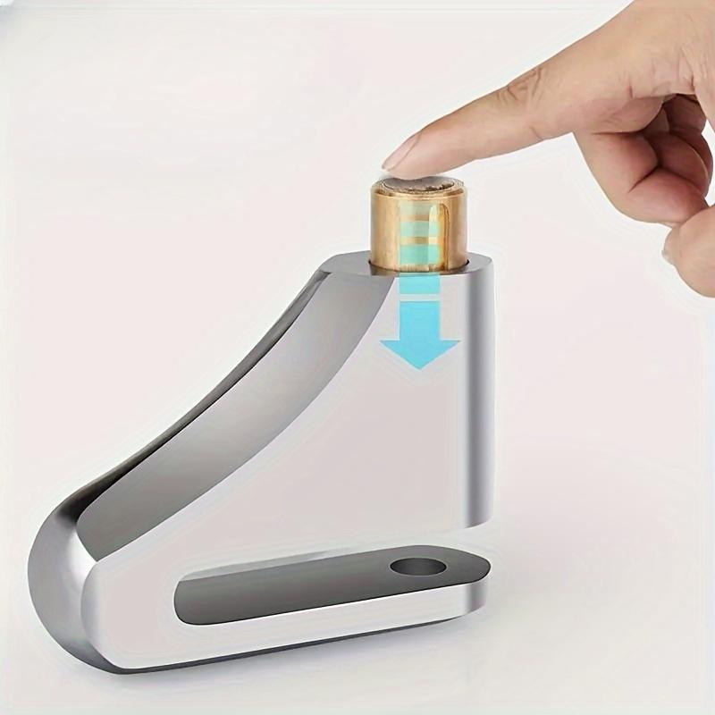 Надежный замок на тормозной диск мотоцикла