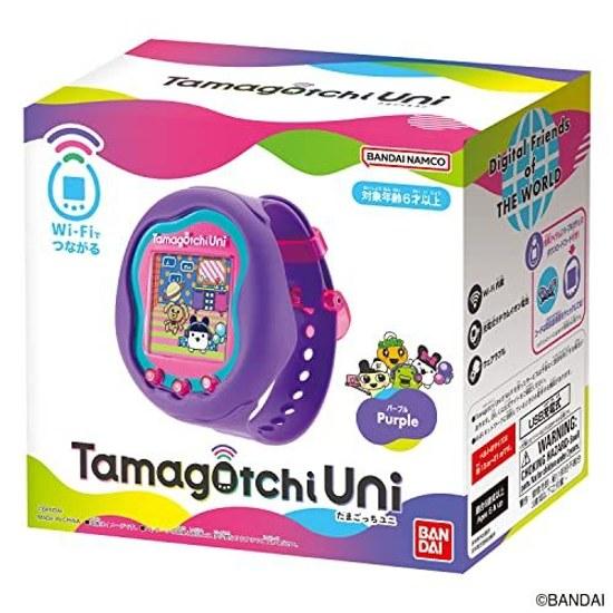 BANDAI Tamagotchi Uni Purple Recommended age 6 years older 2023 Japan Toy Awards Communication Category Grand Prize2023 Nikkei Excellent Products MJ