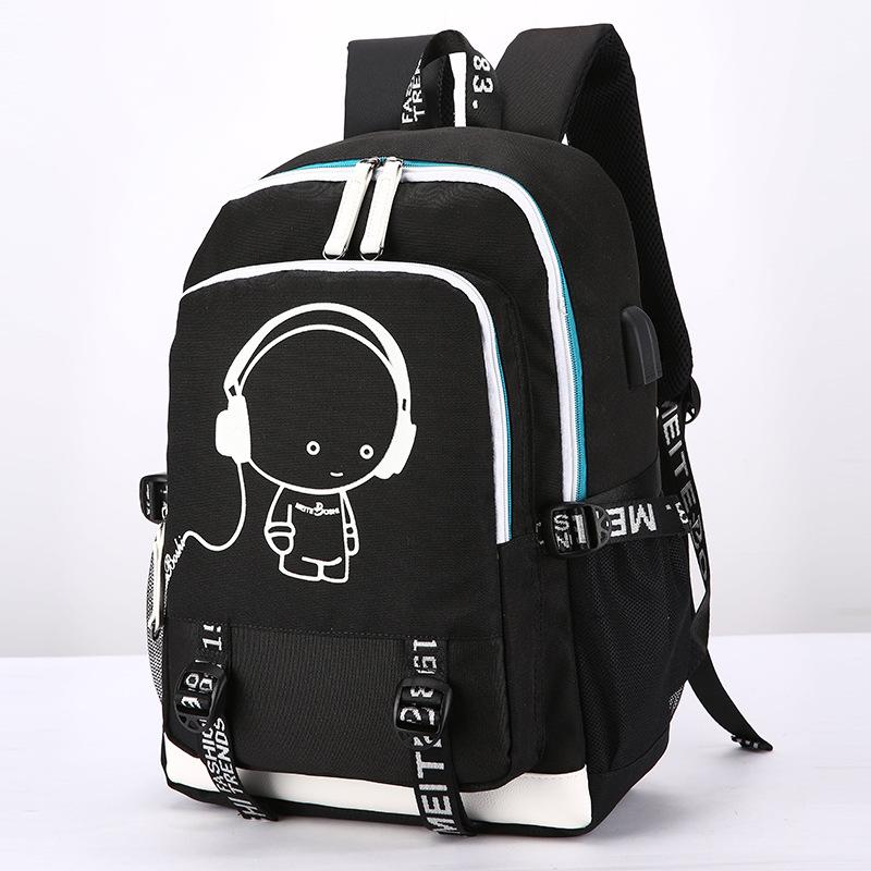 Новые USB школьные сумки для девочек подростков рюкзак женские книжные сумки 2020 большая вместимость средний и высокий колледж подростковый школьный портфель