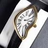 New Alien Watches Melt Twist y2k Ladies and Men Ins Niche Design Quartz Watch Creative Watch Popular Reloj Drop Shipping
