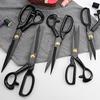 High Carbon Steel Tailor Scissors Sharp Blade Metal Fabric Scissors Multipurpose Dressmaker Sewing Embroidery Faux Leather Craft Cutting Shears