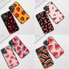 Cover for Samsung Galaxy S10 S8 S9 Plus A33 A34 A31 70 A71 A72 Note 20 9 8 S10E Phone Case Watermelon Fruit Strawberry Summer