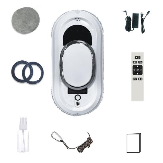 Робот для мытья окон, автоматический сильный впитывающий ультратонкий полезный электрический пылесос для стекла, бытовые принадлежности