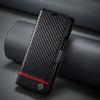Чехол из углеродного волокна и кожи для телефона Samsung Galaxy Z Fold 6 5 4 3 Fold6 Fold5 Fold4 Магнитный флип-кошелек с чехлом для карт