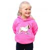 British Country Collection Childrens/Kids Flora Pony Hoodie