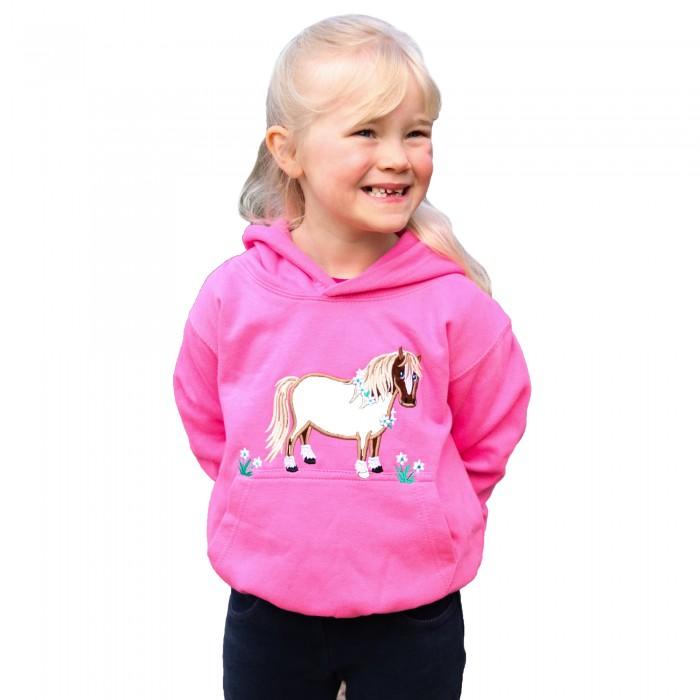 Детская толстовка с капюшоном Flora Pony из коллекции British Country Collection