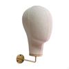 Manikin Head Canvas Mannequin ,Multipurpose Sturdy Wall Mounted Wig Display Hat
