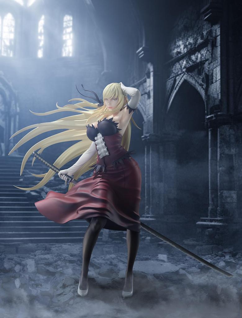 BellFine Kizumonogatari Kokorowatari Масштабная ПВХ Раскрашенная Полная Фигурка Kiss-Shot Acerola-Orion Heart-Under-Blade Вер.. 1/7
