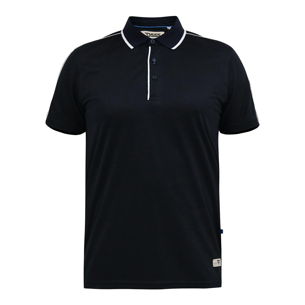 Duke Mens D555 Sussex Tipped Jersey Contrast Piping Kingsize Polo Shirt