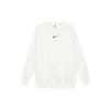 Solid Color Crew Neck Pullover Fleece Sweatshirt Women Tops Sail-White DQ5734-133