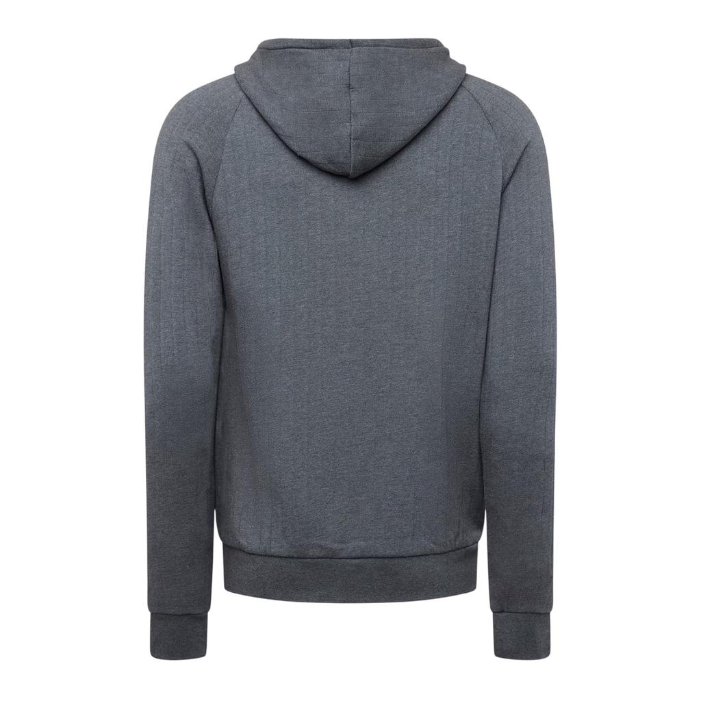 Boss Mens Heritage Ribbed Raglan Full Zip Hoodie