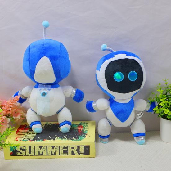 Мягкая игрушка-кукла Astro Bot для фанатов игр. Мягкая кукла-фигурка для детей и взрослых, вдохновленная популярной игрой. Подарочный выбор.