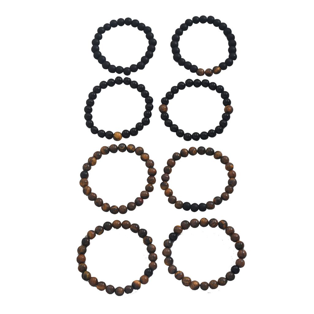 2025 новый модный ретро женский браслет персонализированный натуральный камень плетеный дизайн бисерный браслет универсальный браслет